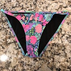 Victoria’s Secret Floral string bikini bottom